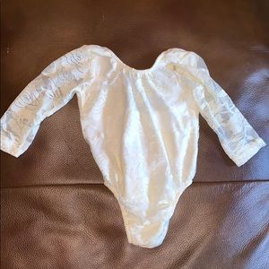 Lace leotard